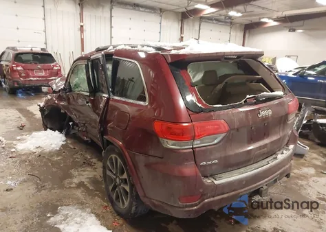 2017 Jeep Grand Cherokee Overland 4X4 из США, поврежденный, VIN 1C4RJFCG6HC842836